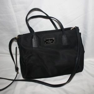 Kate Spade Small Carry all Black Nylon